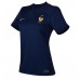 Camiseta Francia Kingsley Coman #20 Primera Equipación Replica Mundial 2022 para mujer mangas cortas